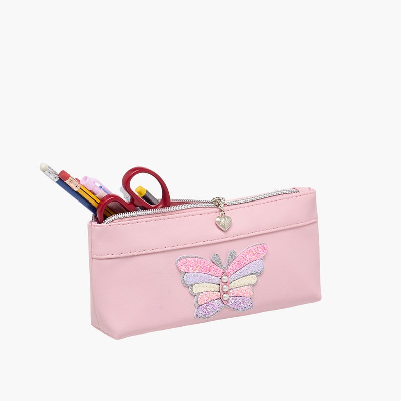 OMG Pouch - Butterfly-1 Cnmprt (Pvc) Pink \ 21.59X5.08X9.525 - Image 5